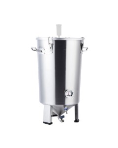 Fermentador Cónico de 30 Litros Acero Inoxidable